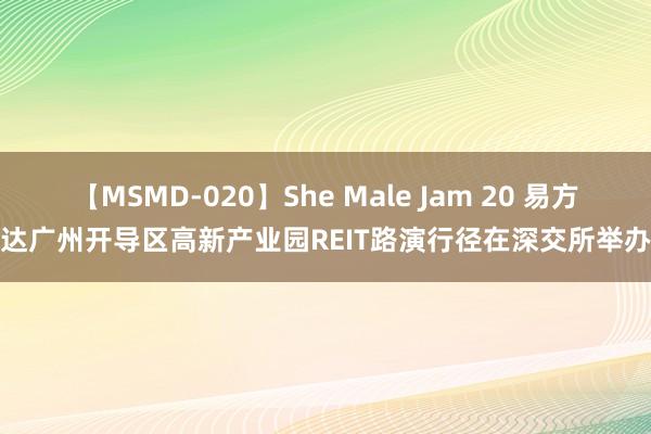 【MSMD-020】She Male Jam 20 易方达广州开导区高新产业园REIT路演行径在深交所举办