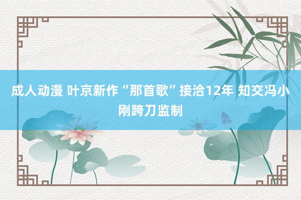 成人动漫 叶京新作“那首歌”接洽12年 知交冯小刚跨刀监制